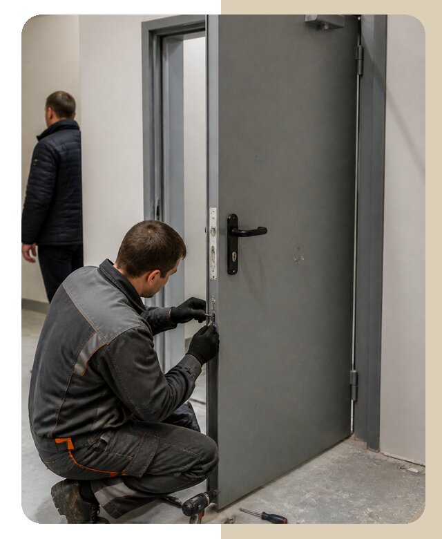 Ремонт противопожарной двери в Ярославле по цене 6674 р. | ДвериЛегко-Рсл