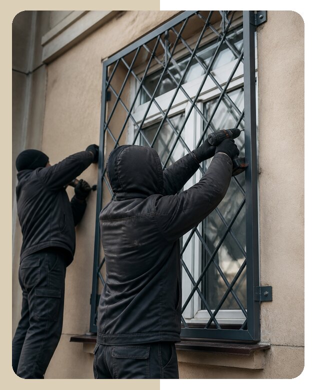 Установка антивандальных решеток на окна в Ярославле